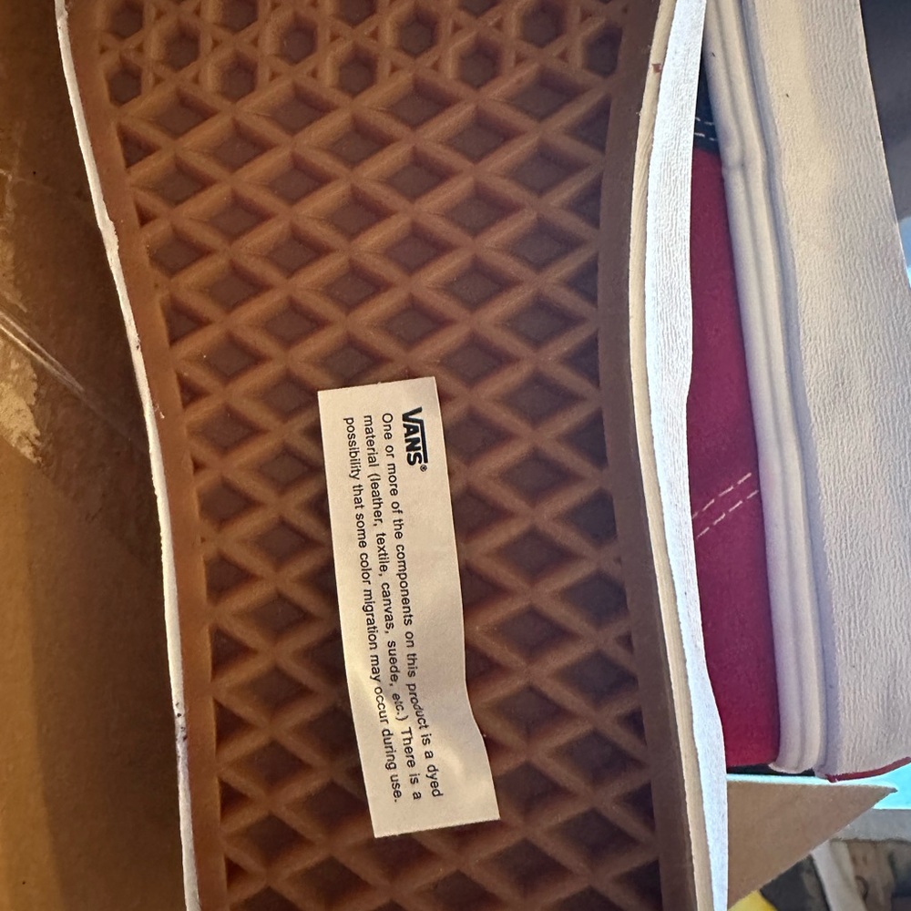 #63 Vans® Unisex Authentic Lace-Up Sneakers in Colorblock Suede and Canvas - Picture 6 of 6